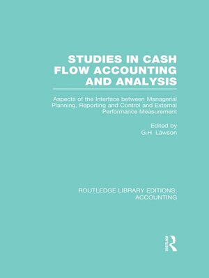 cover image of Studies in Cash Flow Accounting and Analysis (RLE Accounting)